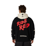 Fox Racing Honda Heavyweight Pullover Hoodie Zwart