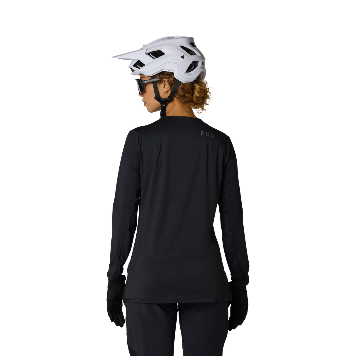 Maillot à manches longues Fox Racing Femme Flexair Noir