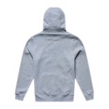 Troy Lee Designs Zip-Hoodie Signature Grau meliert/Rot