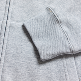 Troy Lee Designs Zip-Hoodie Signature Grau meliert/Rot