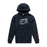 Troy Lee Designs Pullover Hoodie Badge Black/Gray