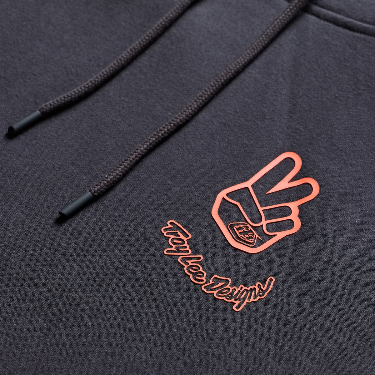 Troy Lee Designs Pullover-Hoodie Peace Out Karbon/Schwarz