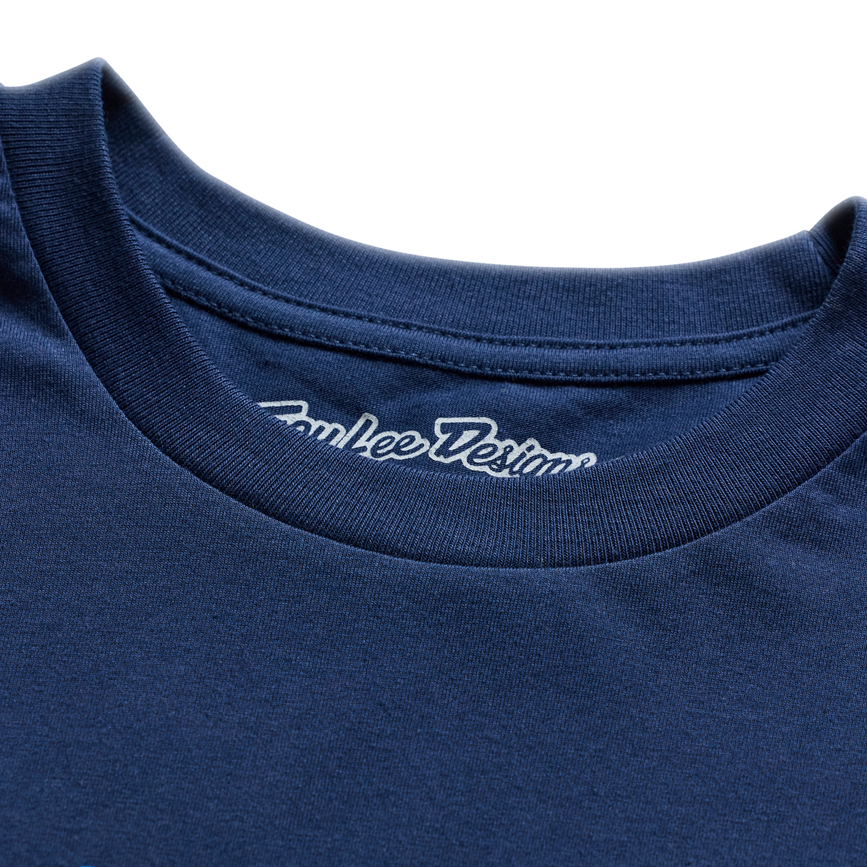T-shirt a maniche corte Troy Lee Designs Signature Navy/Aero Blue