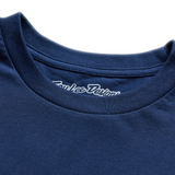 T-shirt a maniche corte Troy Lee Designs Signature Navy/Aero Blue