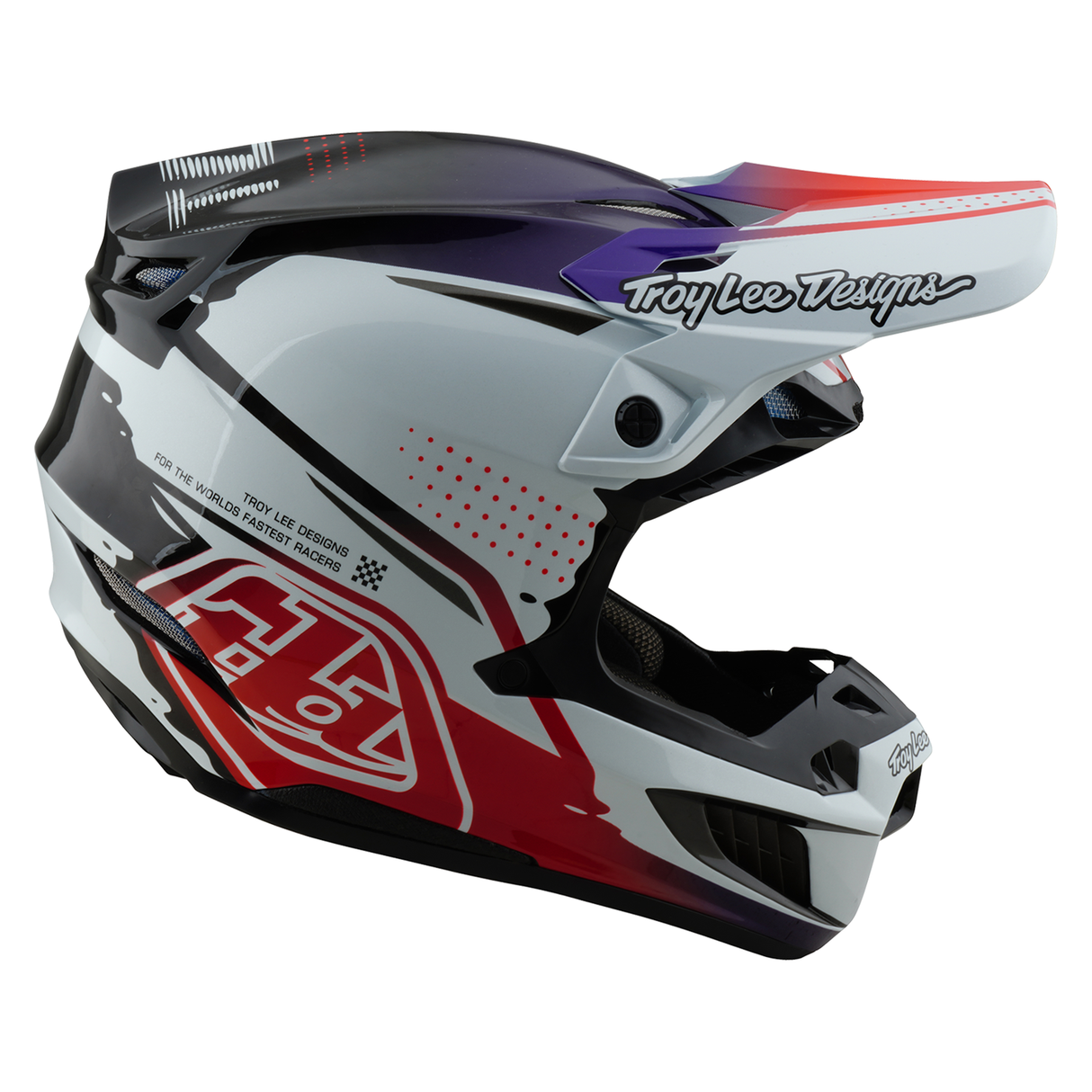 Casque de moto Troy Lee Designs SE5 Carbon Drip