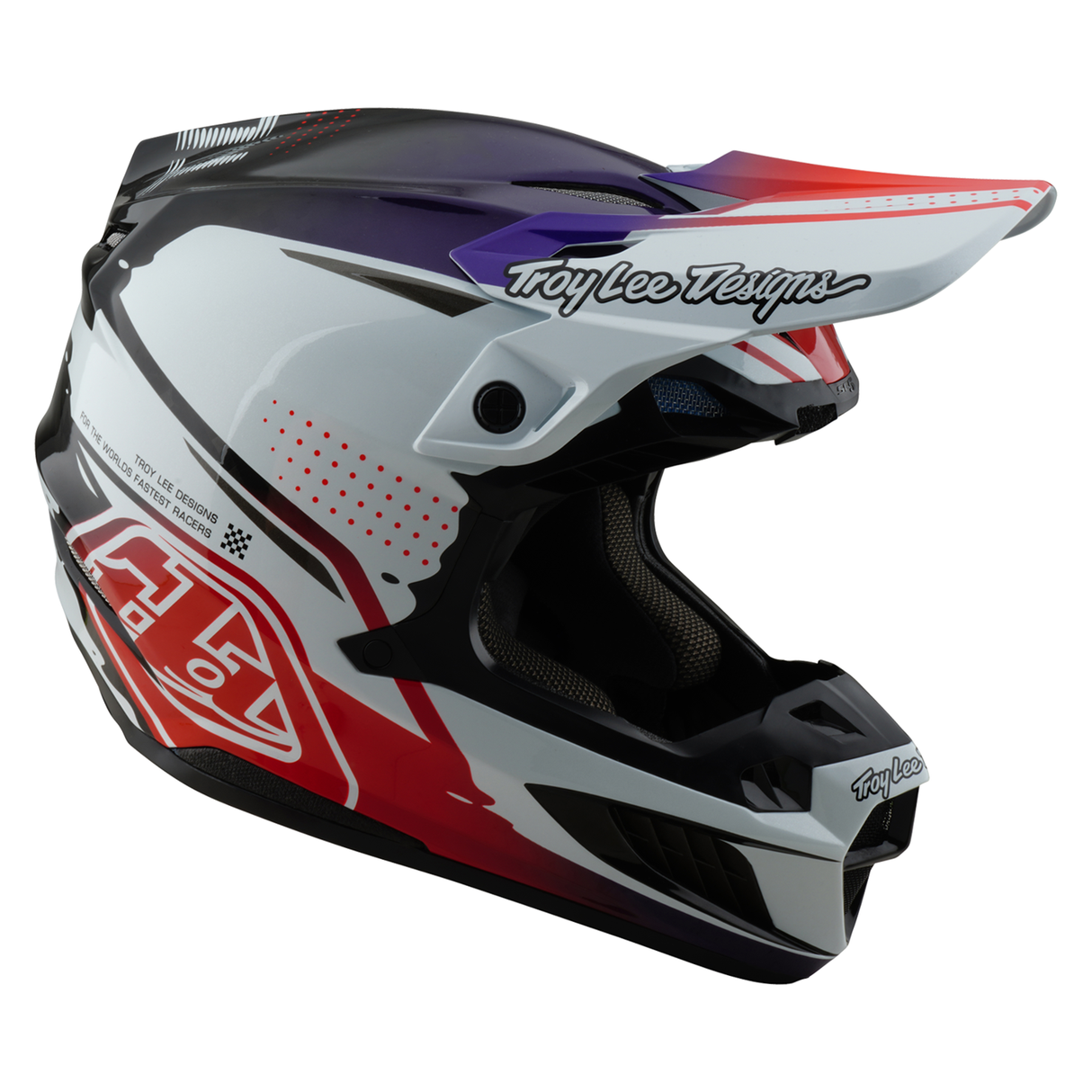 Casque de moto Troy Lee Designs SE5 Carbon Drip