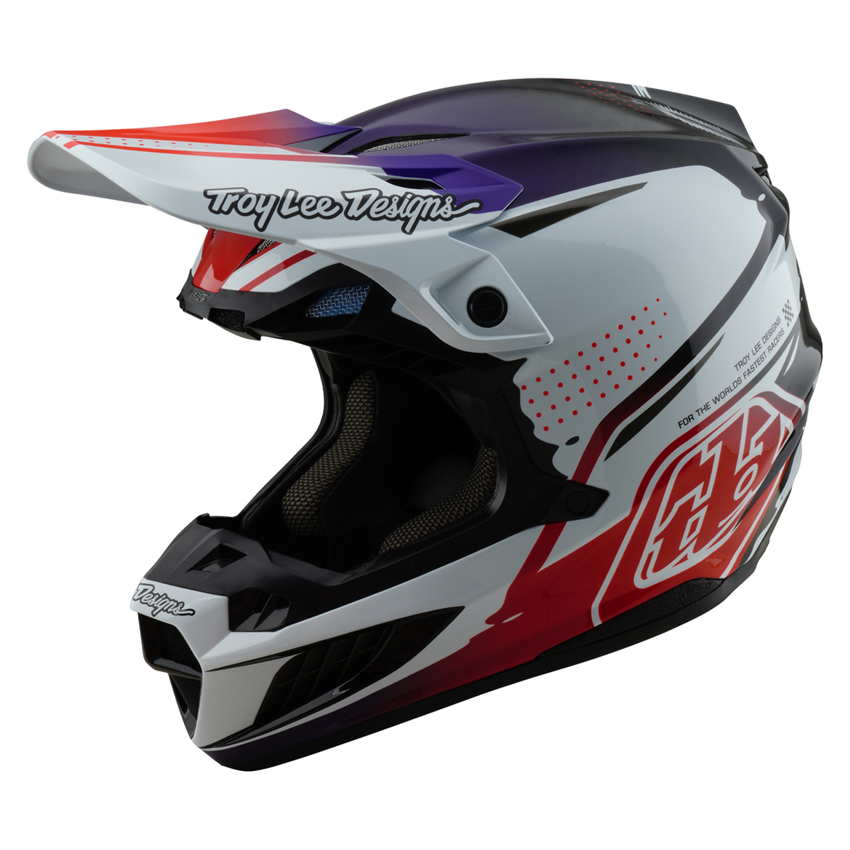 Casque de moto Troy Lee Designs SE5 Carbon Drip