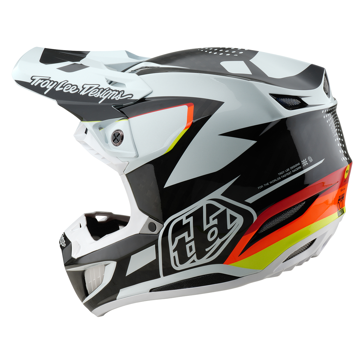 Casque de moto Troy Lee Designs SE5 Carbon Optic