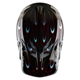Casque de moto Troy Lee Designs SE5 Carbon Torched