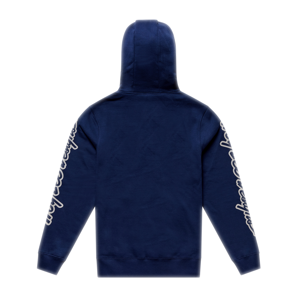 Troy Lee Designs Zip-Hoodie Badge Marineblau/Salbeigrün