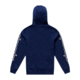 Troy Lee Designs Zip-Hoodie Badge Marineblau/Salbeigrün