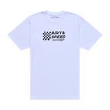 Troy Lee Designs Kurzarm-T-Shirt Finish Line Weiß