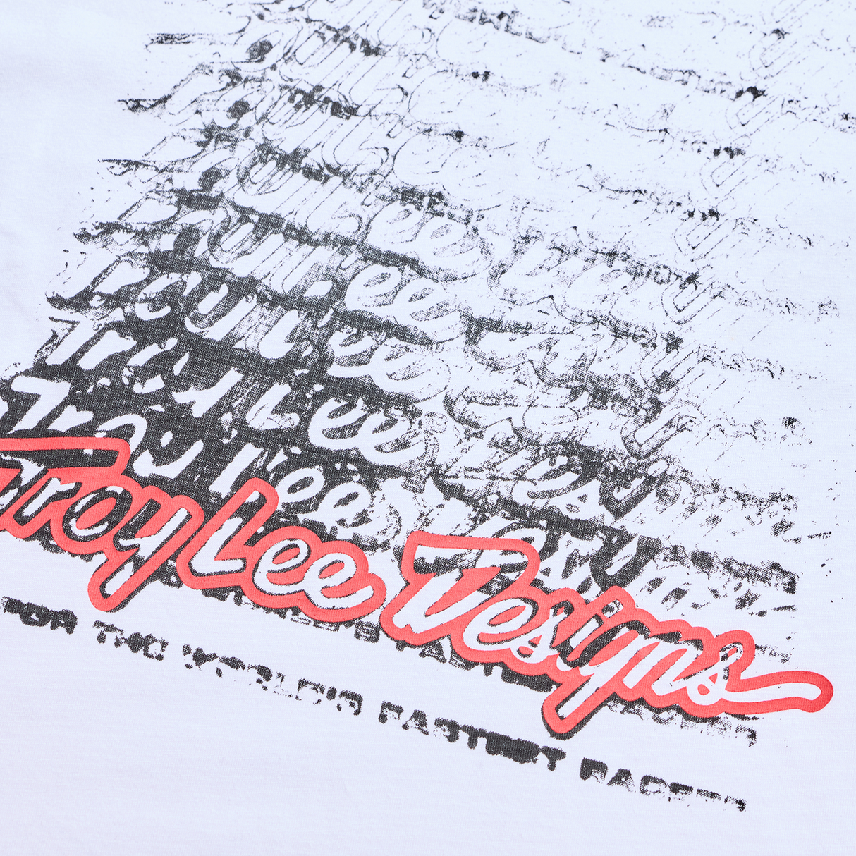 T-shirt à manches courtes Repeat White Troy Lee Designs