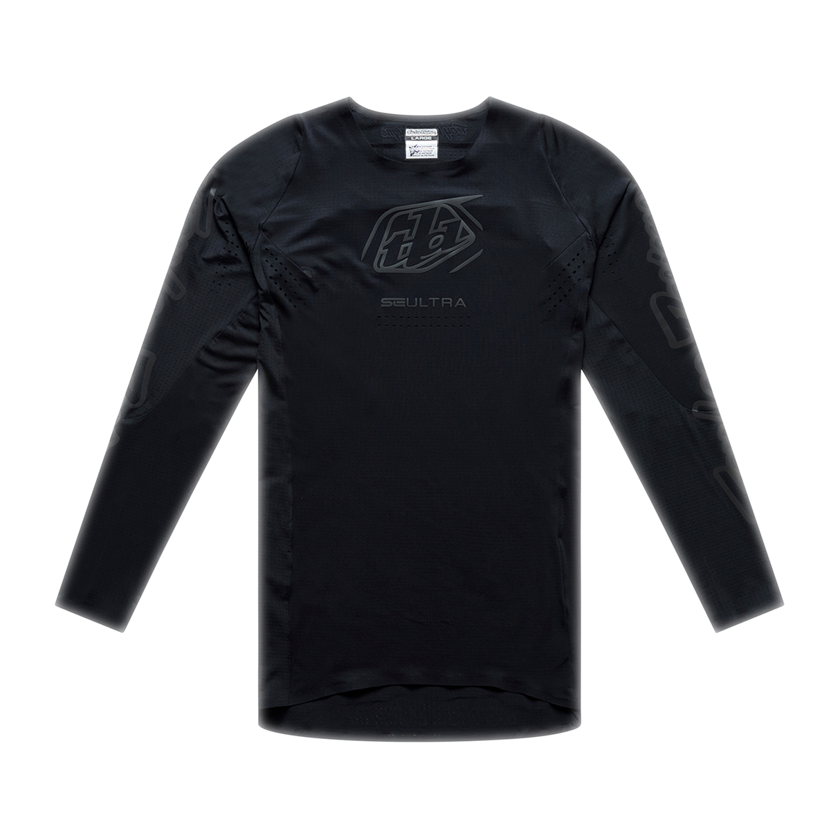 Troy Lee Designs SE Ultra Trikot Mono Schwarz/Schwarz