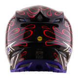 Troy Lee Designs SE5 Carbon Helmet W/Mips Overspray Black And Magenta