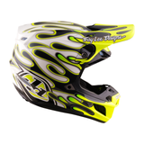 Troy Lee Designs SE5 Composite-Helm mit MIPS Overspray Charcoal und Flo Yellow