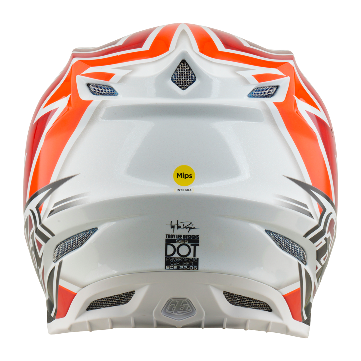 Troy Lee Designs SE5 Composite Helmet W/Mips Boltz Black/Red