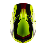 Casco in policarbonato Troy Lee Designs SE5 con Mips Ripper Flo Yellow