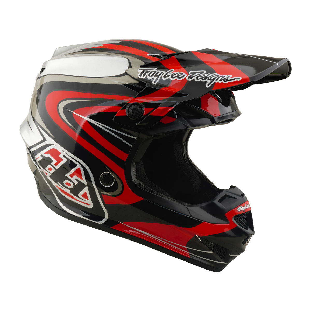 Troy Lee Designs GP Pro-helm met Mips Pulse Red