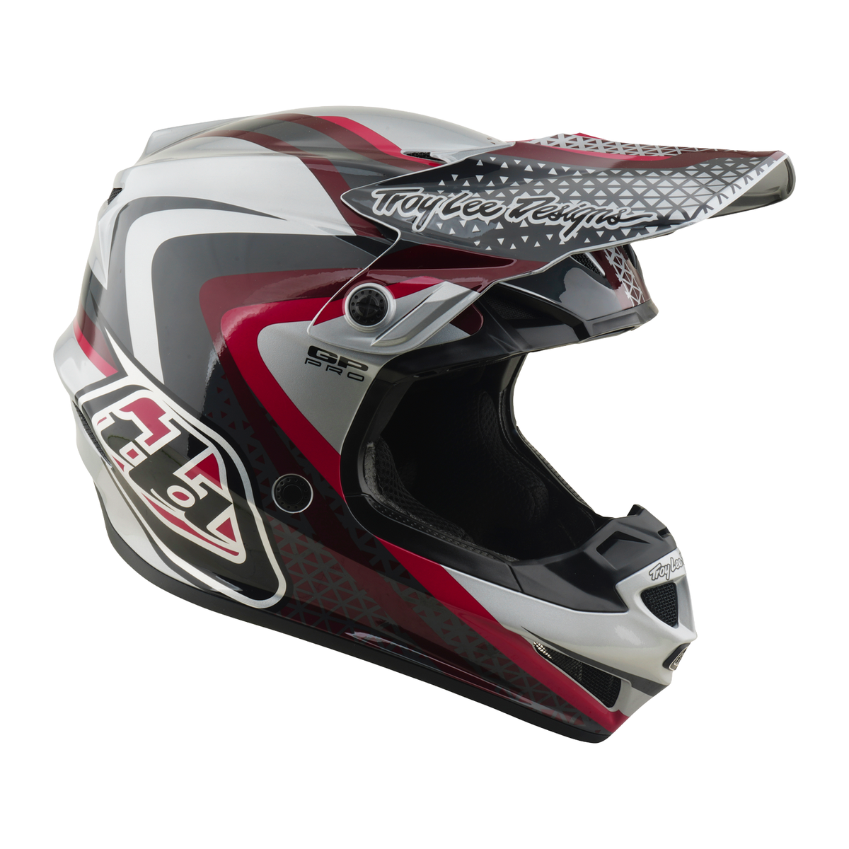 Troy Lee Designs GP Pro Helmet W/Mips Slides Grey