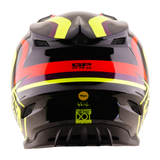 Troy Lee Designs Youth GP Pro Helmet W/Mips Pulse Black And Flo Yellow