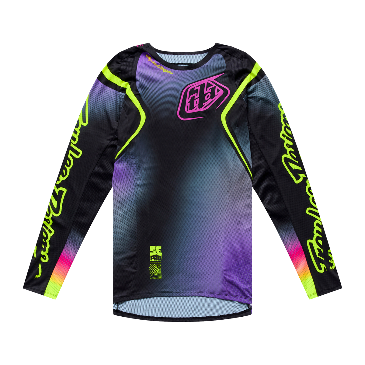 Troy Lee Designs SE Pro Jersey Wander Black/Neo Purple