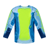 Camiseta SE Pro Troy Lee Designs Illusion Pizarra/Amarillo Fluorescente