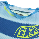 Camiseta SE Pro Troy Lee Designs Illusion Pizarra/Amarillo Fluorescente