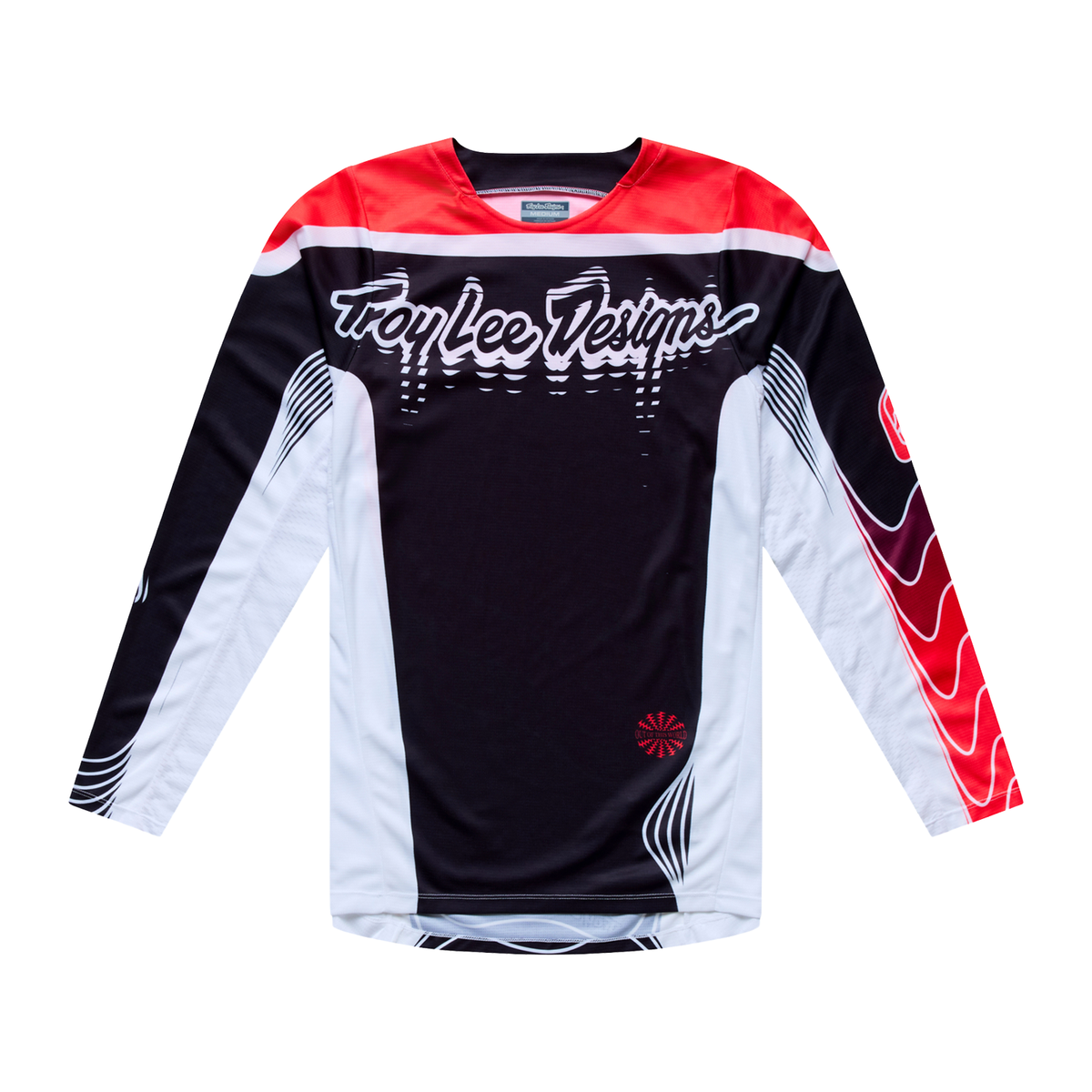 Jersey Troy Lee Designs GP Pro Stagger Negro/Rojo