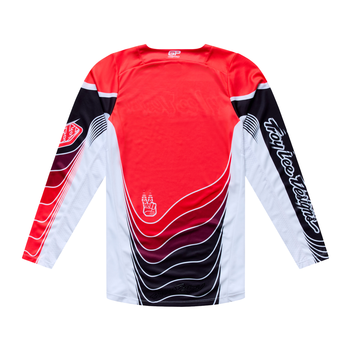 Jersey Troy Lee Designs GP Pro Stagger Negro/Rojo