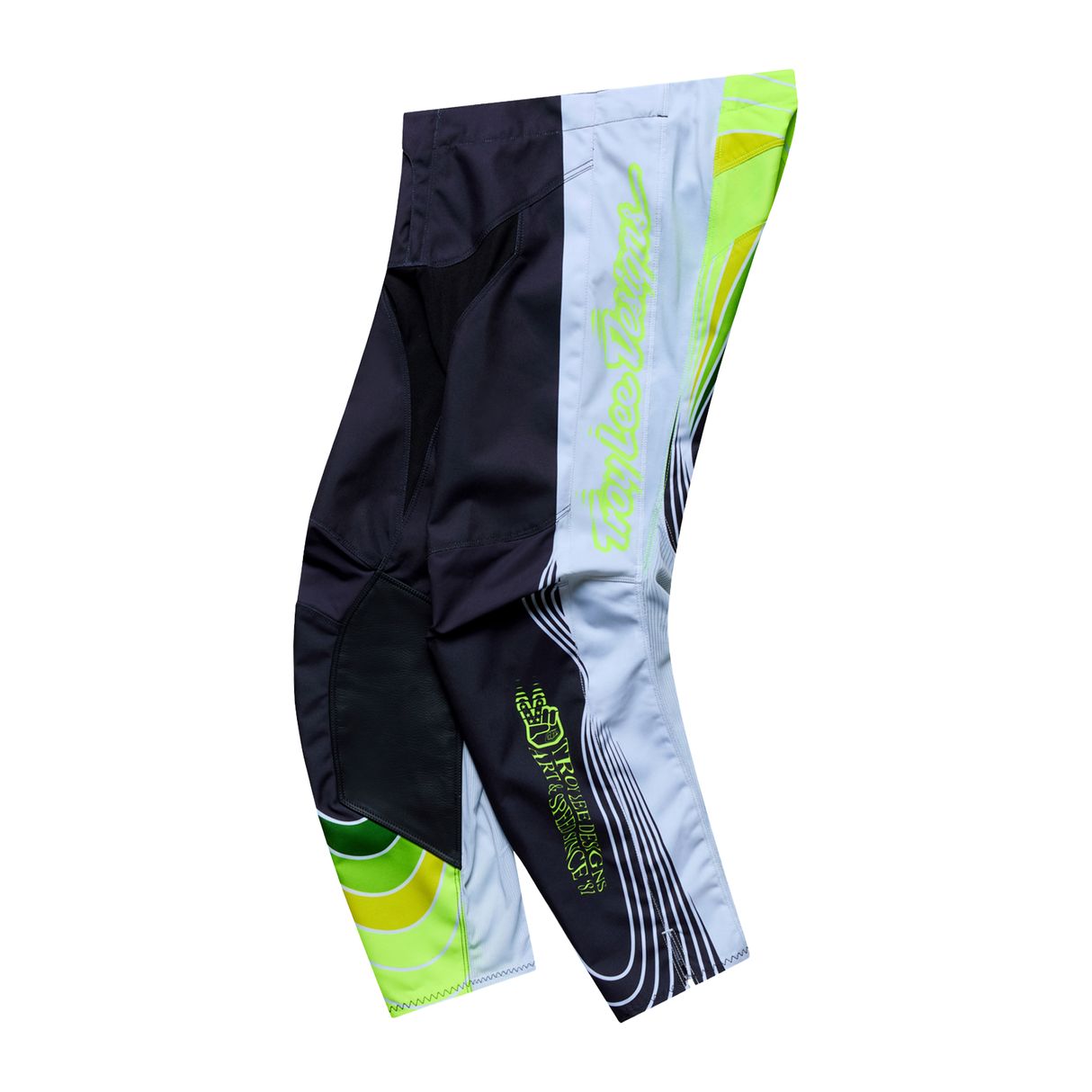 Pantalon GP Pro Troy Lee Designs Stagger gris métallisé/jaune fluo