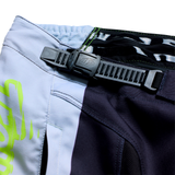 Pantalon GP Pro Troy Lee Designs Stagger gris métallisé/jaune fluo