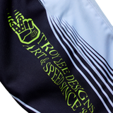 Pantalon GP Pro Troy Lee Designs Stagger gris métallisé/jaune fluo