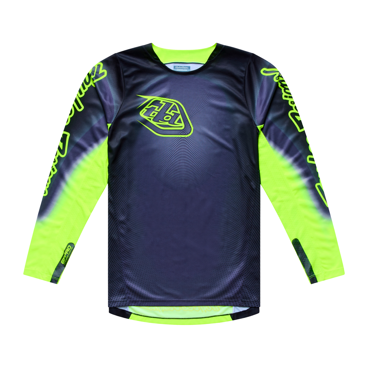 Troy Lee Designs GP Pro Trikot Imprint Grau/Fluogelb