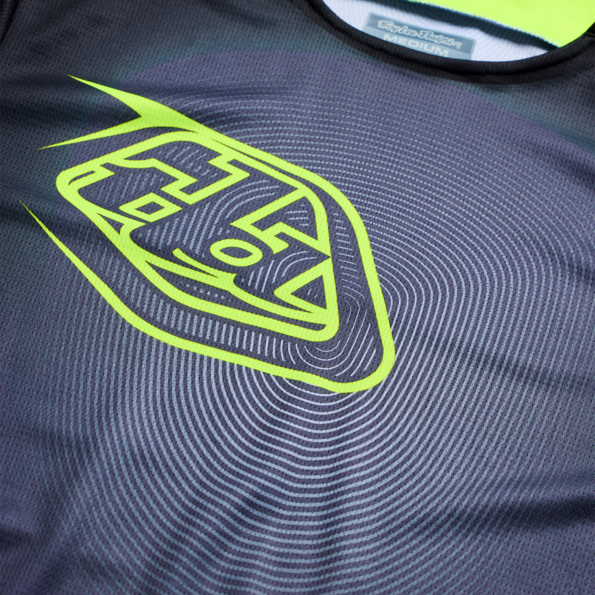 Troy Lee Designs GP Pro Trikot Imprint Grau/Fluogelb