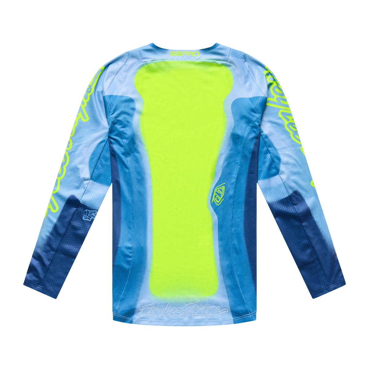 Troy Lee Designs Jugend-SE-Pro-Trikot Illusion Schiefer/Flo-Gelb