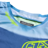 Troy Lee Designs Jugend-SE-Pro-Trikot Illusion Schiefer/Flo-Gelb