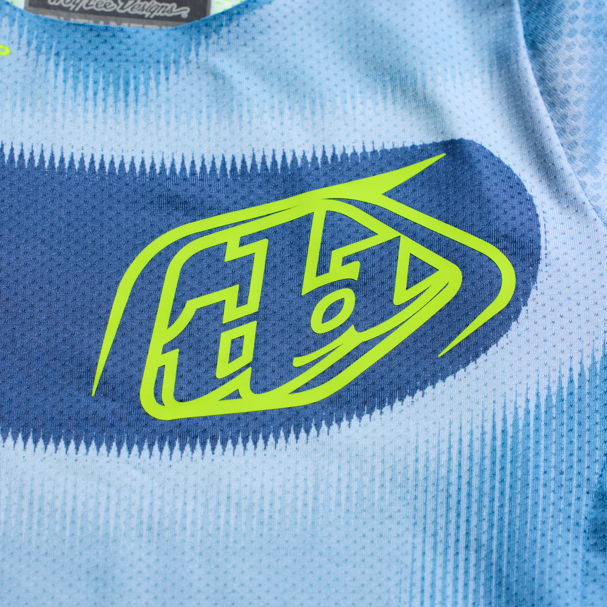 Troy Lee Designs Jugend-SE-Pro-Trikot Illusion Schiefer/Flo-Gelb