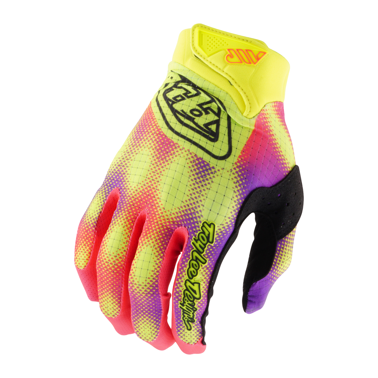 Troy Lee Designs Air Glove Aura Flo Yellow