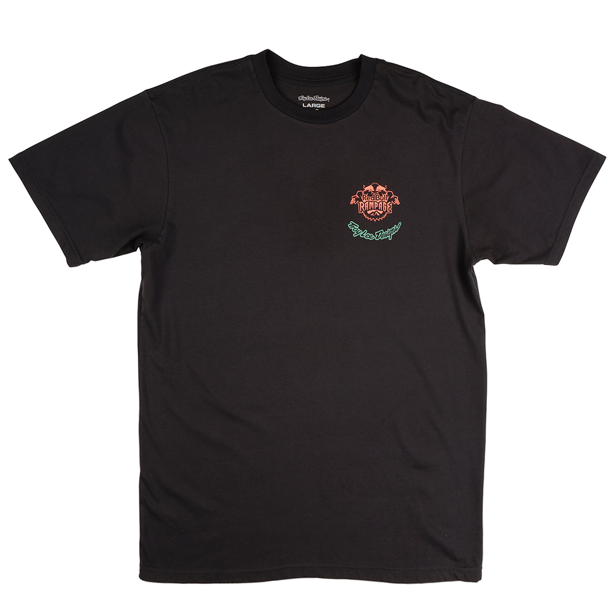 Troy Lee Designs X Redbull Rampage Intergalactic Short Sleeve Tee Coal