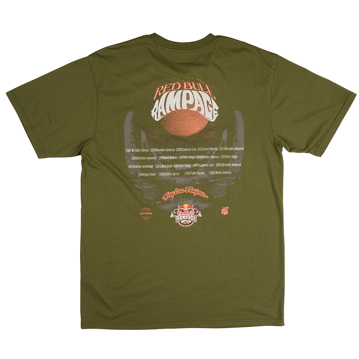 Troy Lee Designs X Redbull Rampage Intergalactic Short Sleeve Tee Ranger