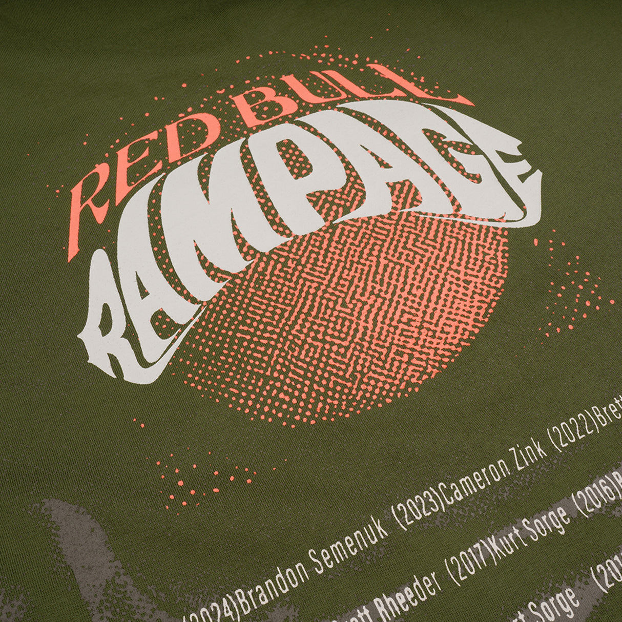 Troy Lee Designs X Redbull Rampage Intergalactic Short Sleeve Tee Ranger
