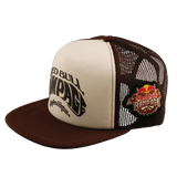 Troy Lee Designs X Redbull Rampage Intergalactic Trucker Cap Vintage White/Brown