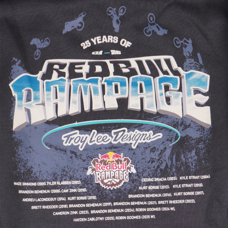 Troy Lee Designs x Red Bull Rampage 2026 Canyon Gap Pullover Hoodie Carbon