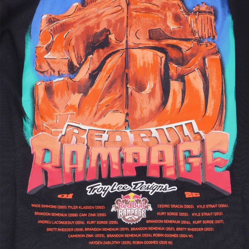 Troy Lee Designs x Red Bull Rampage 2026 Dreamland Pullover Hoodie Black