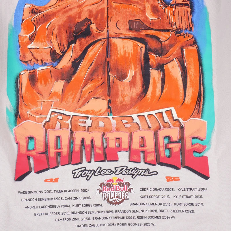 Troy Lee Designs x Red Bull Rampage 2026 Dreamland-Pullover-Hoodie, Bone