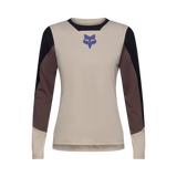 Fox Racing Women's Defend Long Sleeve Jersey Park Chalk