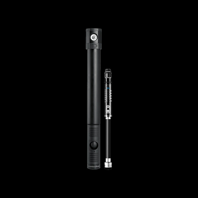 Crankbrothers Klic HV - Mit Manometer Minipumpe