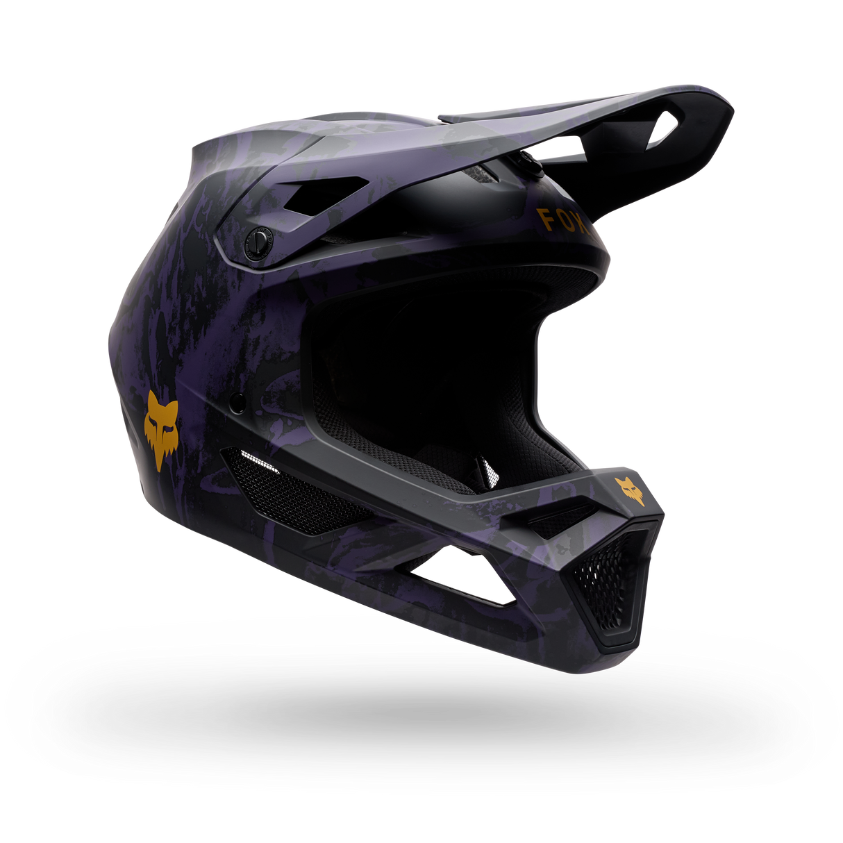 Fox Racing Youth Rampage Helmet Image Print Plum