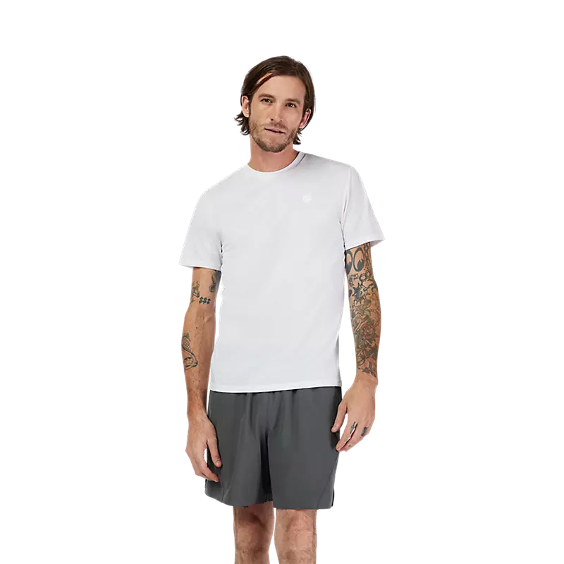 T-shirt Technique Manches Courtes Forums Fox Racing Blanc Optique
